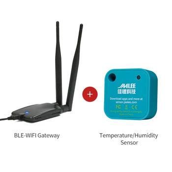 jaalee WiFi Gateway Temperature/Humidity/Dewpoint/VPD Thermometer/Hygrometer Monitor Refrigerator Freezer Fridge Alarm Alerts 1