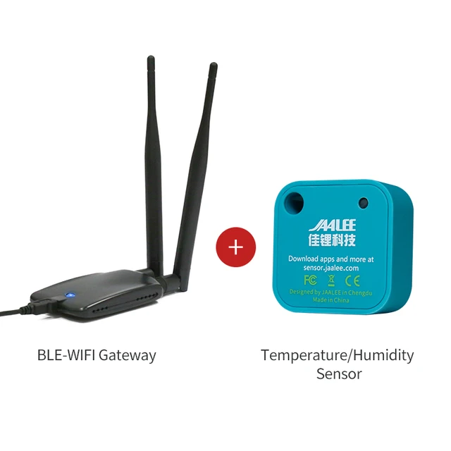 jaalee WiFi Gateway Temperature/Humidity/Dewpoint/VPD Thermometer/Hygrometer Monitor Refrigerator Freezer Fridge Alarm Alerts 1