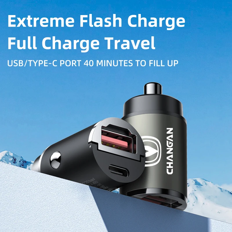  USB C Ÿ ޴   , Changan CS75 CS35 CS15 CS95 RAETON CX70 CS55 EADO CX20 CS15EV Alsvin, 60W