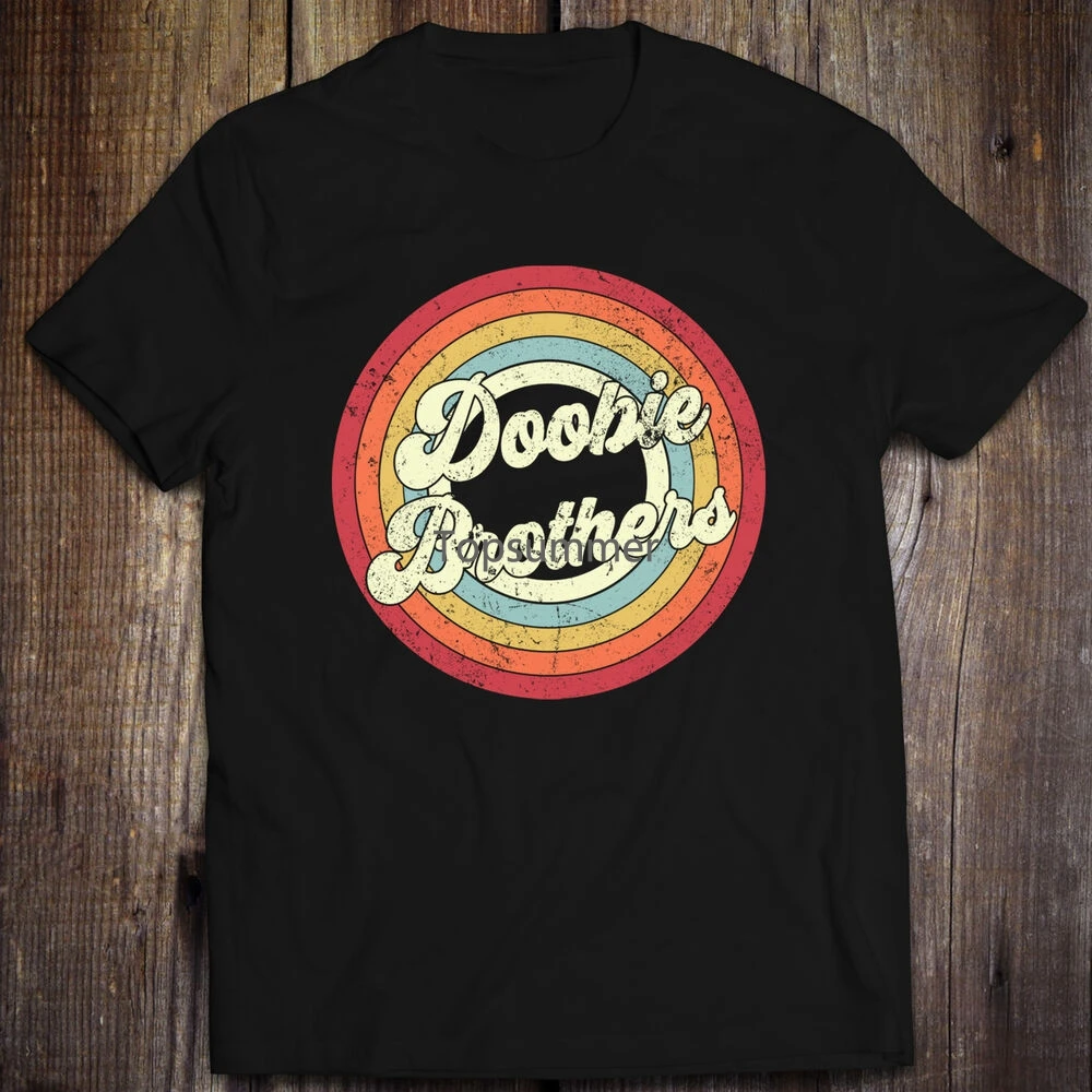 

Retro Rock The Doobie Brothers You Belong To Me Echoes Of Love Black Water Shirt