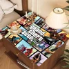 Grand Theft Auto GTA Game Non-slip Fast Water Absorption Anti-scalding Imitation Tile Printing Coffee Machine Draining Pad 3