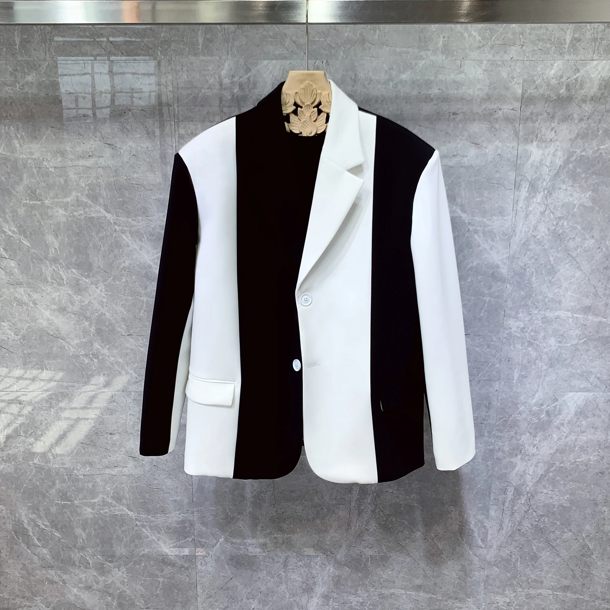 正規品 低価通販 Sx04メンズコート ジャケット22ランウェイ有名なブランドの高級ヨーロピアンデザインパーティーメンズファッション衣類 全国配送料無料 Prietosroofing Com