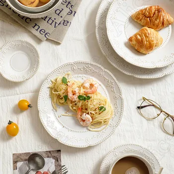 Baroque Ceramic Dinner Plate Set 1