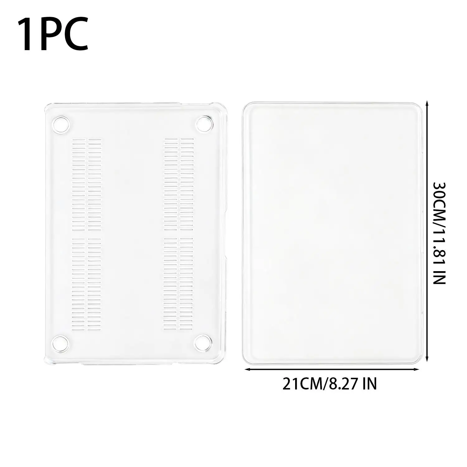 Sleek Matte/Clear Shatterproof Ultra-Thin Protective Shell Cover