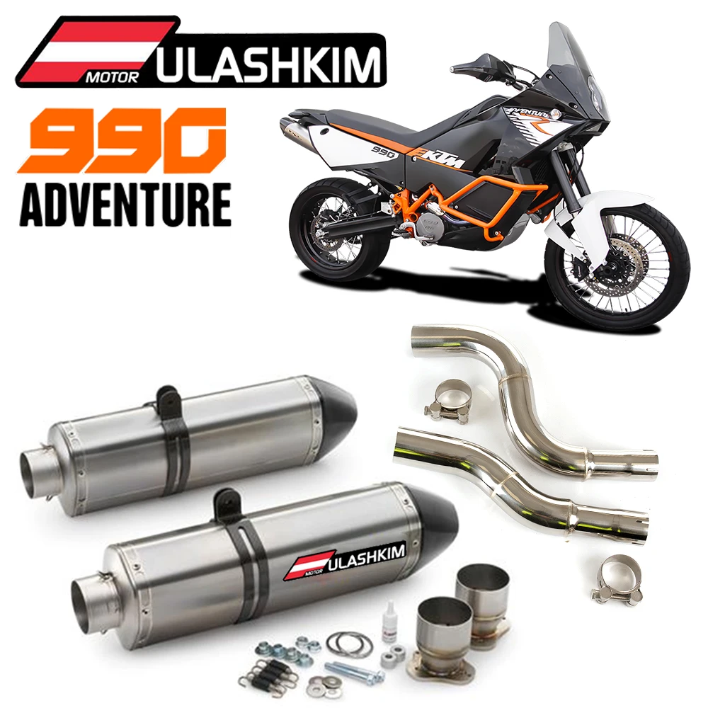 Motorcycle Exhaust Kit With Link Pipe 990 Adventure Adventure R 2006 To
