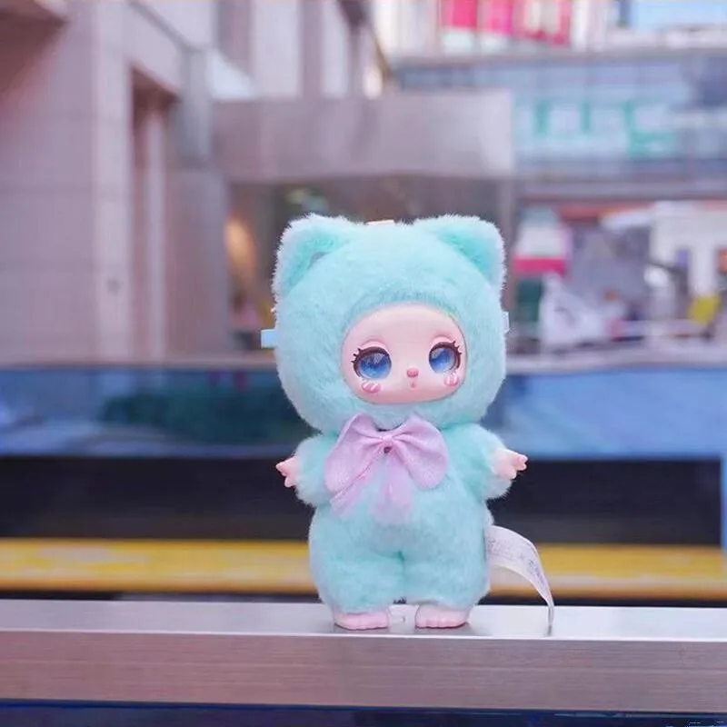 LIILATOYS Little lucky cat Series Plush Toys Doll Cute Anime