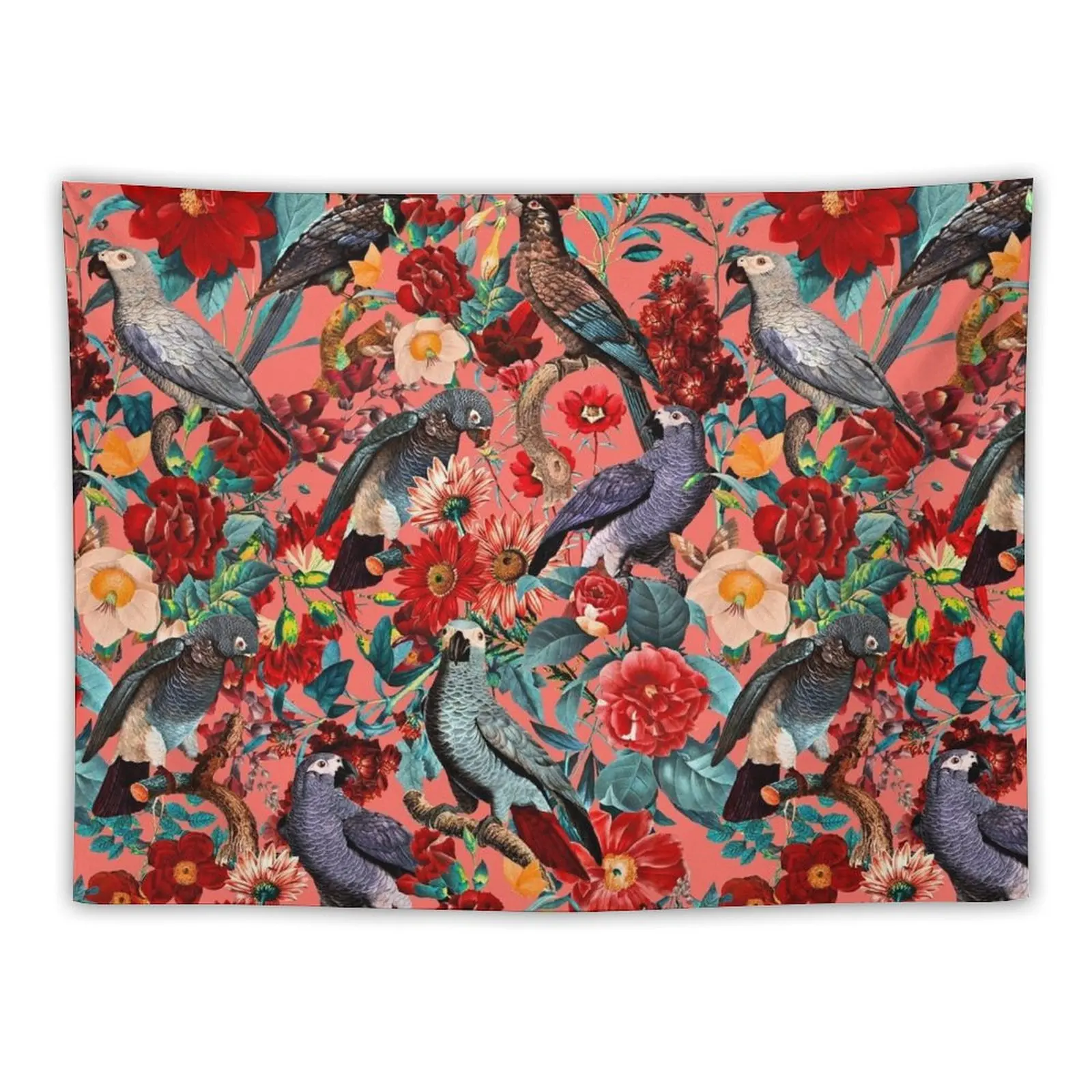 

FLORAL AND BIRDS XIX Tapestry Bedroom Decoration Decorations For Room Decoration For Bedroom Tapestry
