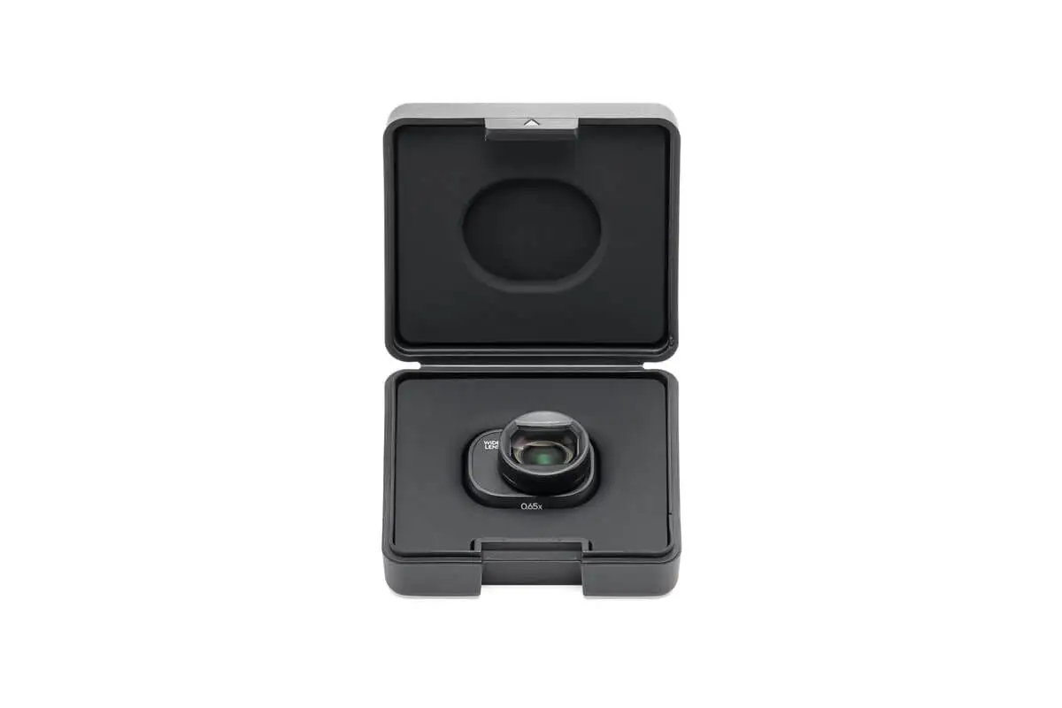 DJI Mini 4 Pro Wide Angle Lens Filter, In The Box Wide-Angle Lens  1 Specifications Weight: 2.3 g