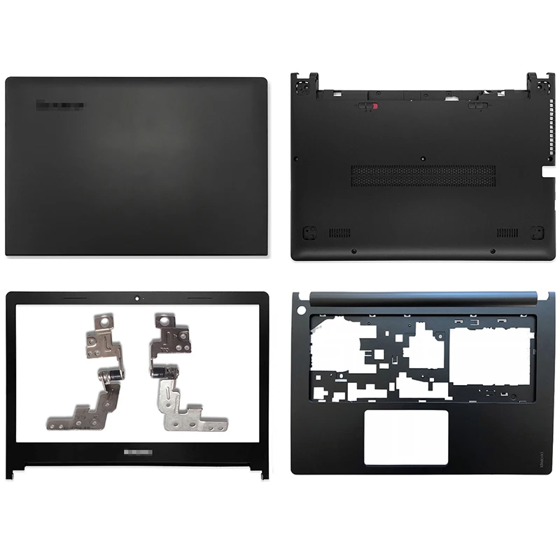 

New For Lenovo IdeaPad S405 S435 S400 S410 S436 Laptop LCD Back Cover Front Bezel Palmrest Bottom Case Top Case Black Non Touch