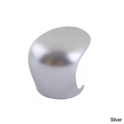 Sleek Car Gear Shift Knob Decorative Cover (Silver)