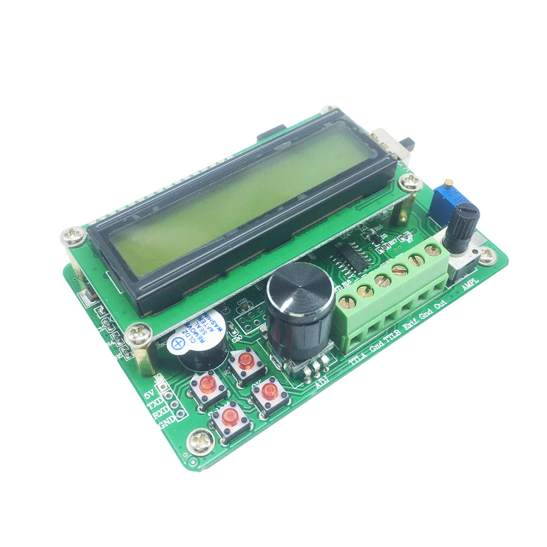 FY2000S 5M/8M/10M DDS Function Signal Generator Module 1602 LCD Display Sine Triangle Square Wave TTL Output Sweep Frequ Counter 3