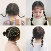 500Pcs/bag Girls Colourful Disposable Rubber Band Hair Ties Headband Children Ponytail Holder Bands Kids Hair Accessories 2