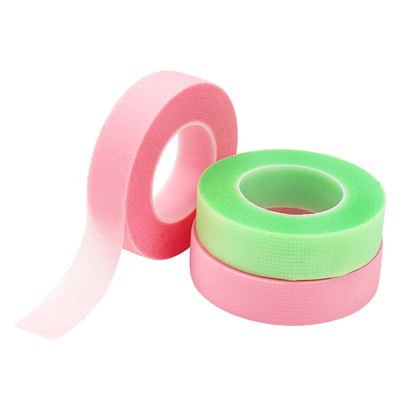 4Pcs Medical PE False Eyelash Extension Tape Anti-allergy Easy Tear Eye Tapes for Grafting Fake Lash Eyeliner Tapes