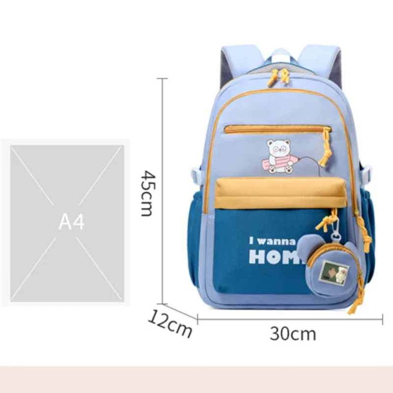 Kids School Bags Casual Daypack for Boys Girls College Bookbag Waterproof  School Bagpacks For Teenagers
