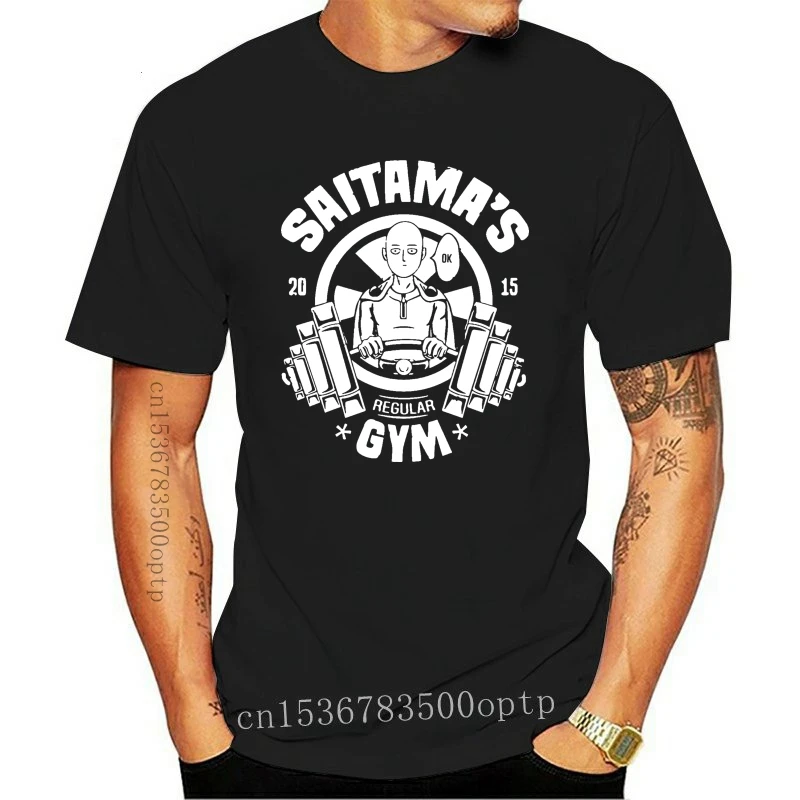 Kaus Gym Saitama'S One Punch Man Genos Kaus Manga Anime Lucu Kaus Hip-Hop Pria