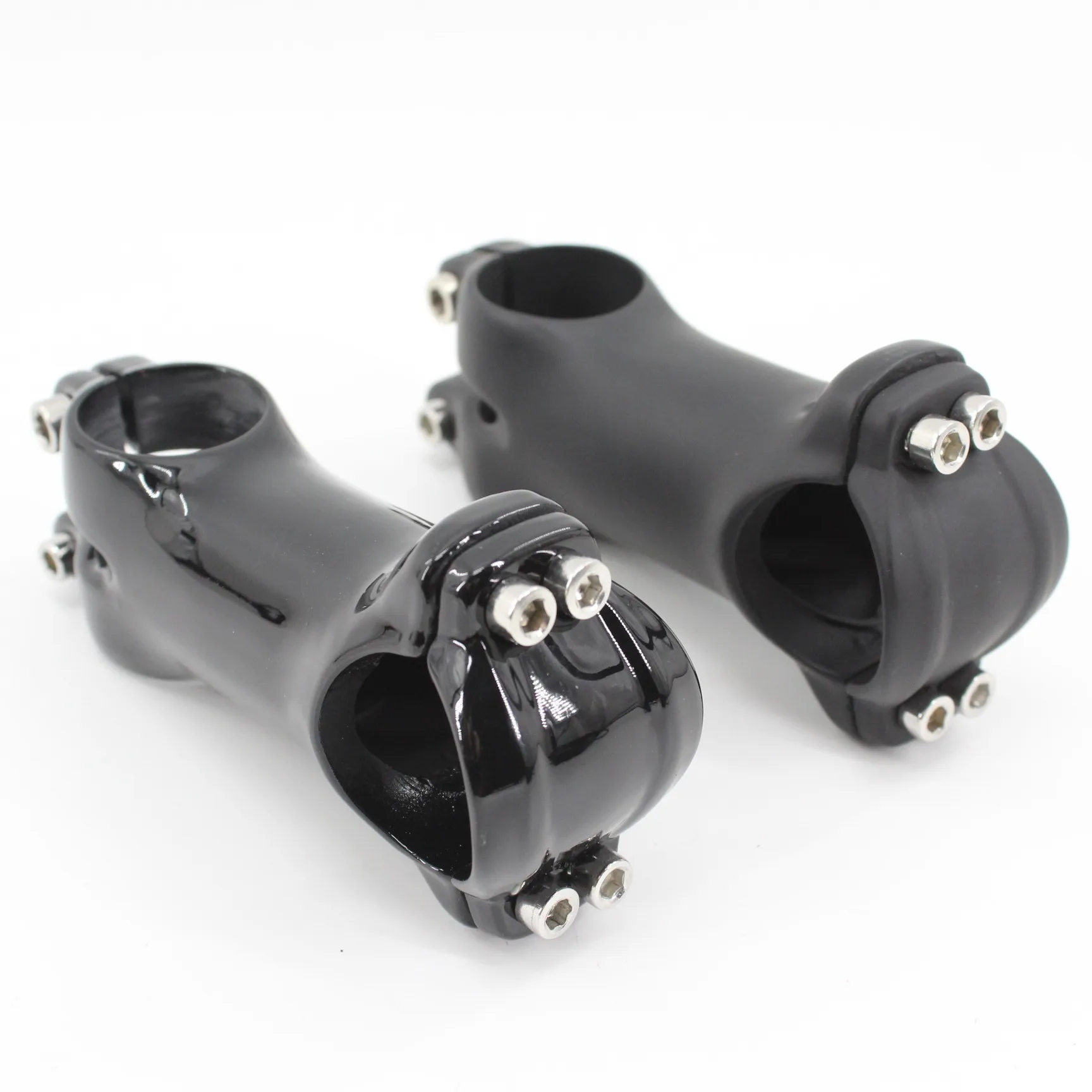 

Newest Super Light Mountain&Road Bike Alloy UD Matt Gloss Carbon Fibre Bicycle Parts Stem MTB 25.4/31.8*60-120mm
