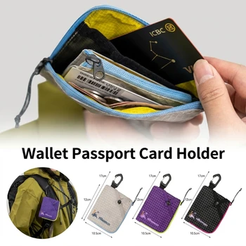 Portafoglio da Viaggio con Protezione RFID, Organizzatore per Passaporto, Porta Carte e Monete per Viaggi, Escursioni e Campeggio