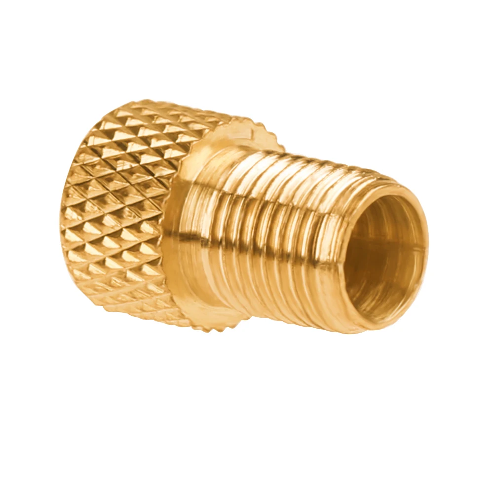5-30pcs Presta To Schrader Adaptors Aluminum Alloy Tire Valve Connectors Copper Bike Pump Tire Adapter Bicycle Parts