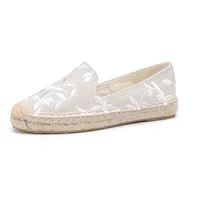 Womens Espadrilles Hemp Flats with Platform for Casual Wear ladies shoes - Image 3