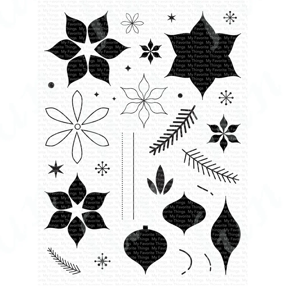 

2023 New Hot Sale Mod Merry Christmas Clear Stamps Reusable DIY Scrapbooking Greeting Card Decoration Handmade Embossing Craft