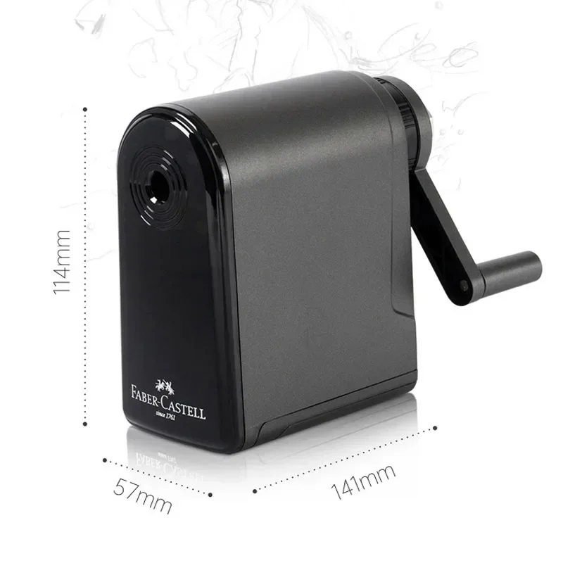School Student Artists Long Point Pencil Sharpener Manual Art Charcoal Pencils Drawing Sketching Pencils Adjustable Points pencil sharpener