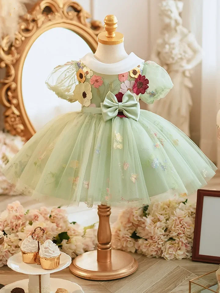 Ball Gown Rose Gold Flower Girl Dress Walmart Little Girls Dresses