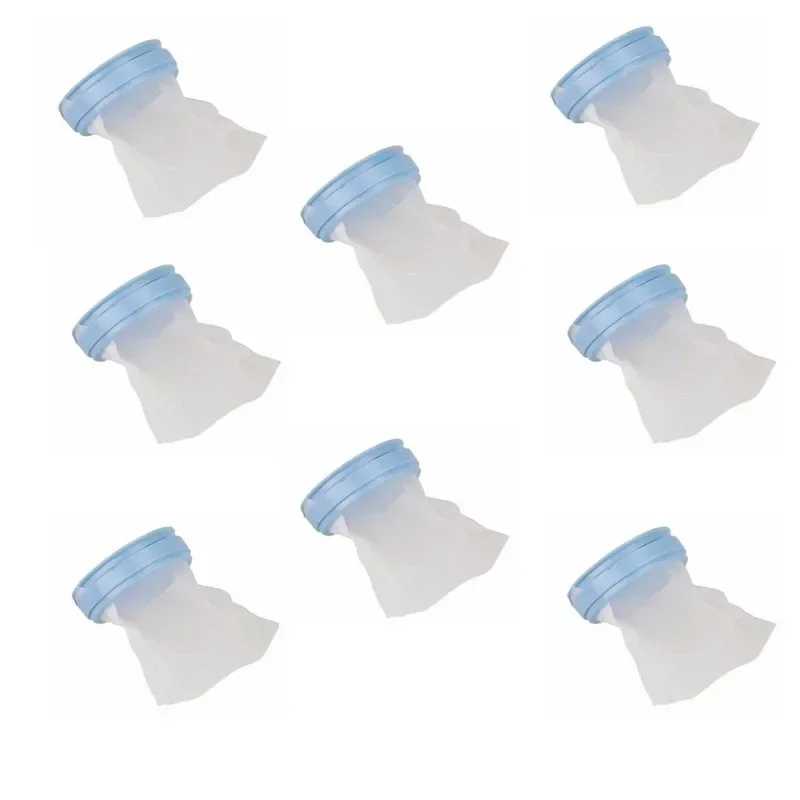 Pet Cleaning Tools 8pcs Capture Filter Snap on Lid Traps Head Lice Electric Lice Comb Filter Mesh Bag for comb Pet Accessories Set US Stock
