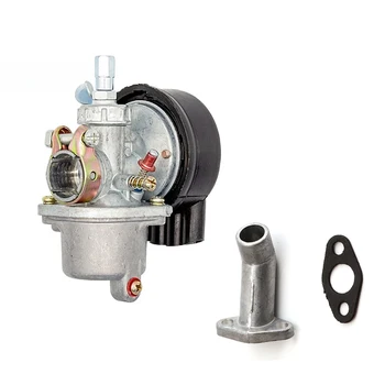 Carburatore Con Filtro Aria Per 49cc 60cc 66cc 80cc Carburatore 2 Tempi Motore Motorizzato Bicicletta Carb Carby Moto Parti Della Bici