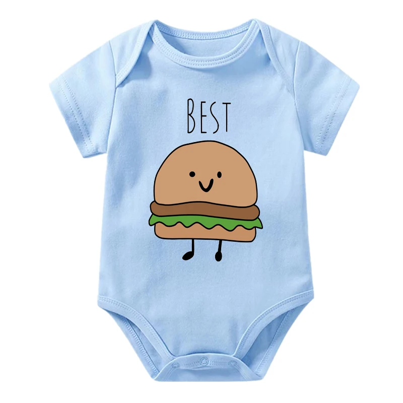 YSCULBUTOL Bere Buddies Bambino Divertente Twin Body Ragazzo Ragazza Abiti Gemelli Vestiti - 0-3 mesi
