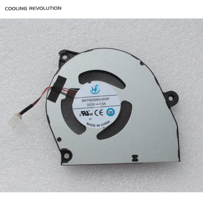 Ventilador de Refrigeração Cpu Portátil Original para Xiaomi Book Pro 14 Bn7505s5h000p Dc5v 0.5a Mf1s000003am Novo - Imagem 3