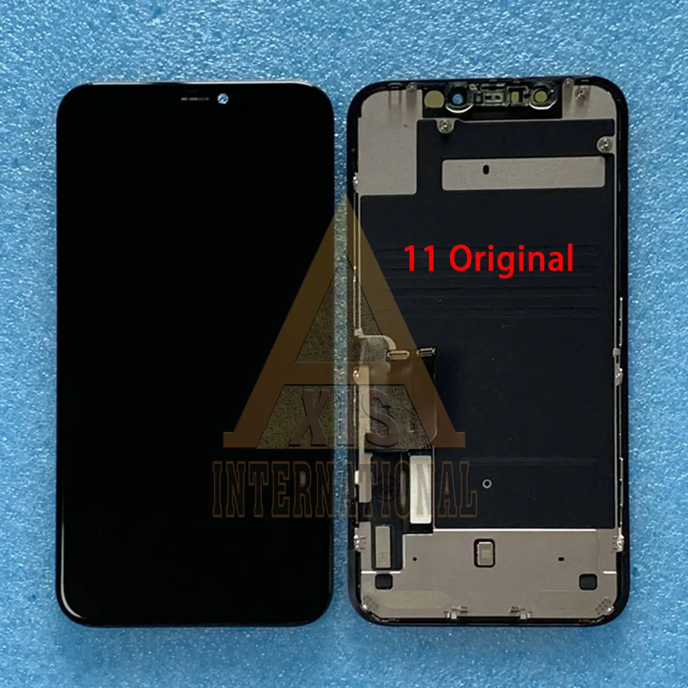 

Real Original For Apple iPhone X XR LCD XS XS Max LCD Frame Display Screen For iPhone 11 A2221 A2111 A2223 LCD Tested Grade AAA