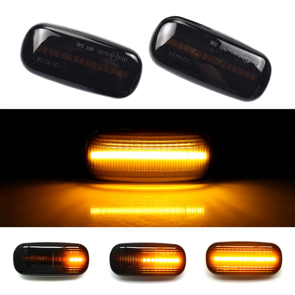 

2X Turn Signal Side Marker Light For Audi A3 S3 8P A4 B6 B8 B7 S4 RS4 A6 S6 C5 Sequential Led Dynamic Flashing Blinker 8E0949127