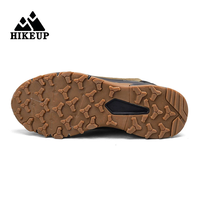 HIKEUP Neueste Herren Wanderschuhe Verschleißfeste rutschfeste Outdoor-Sneaker Klettern Trekking Jagd Herren Sport Wildleder – Detail 19