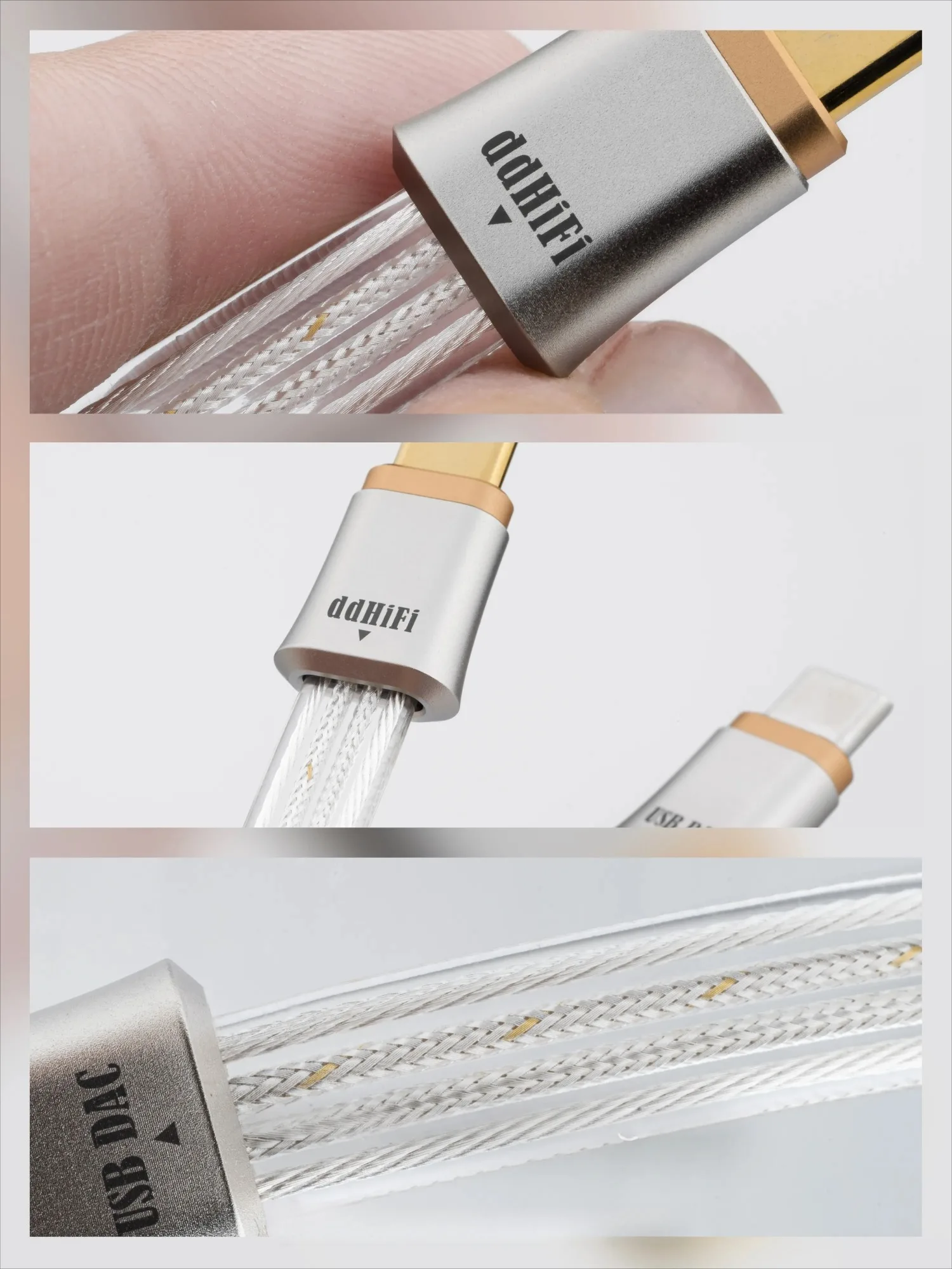 DD ddHiFi TC19CC (Comet) フラッグシップ ピュアシルバー