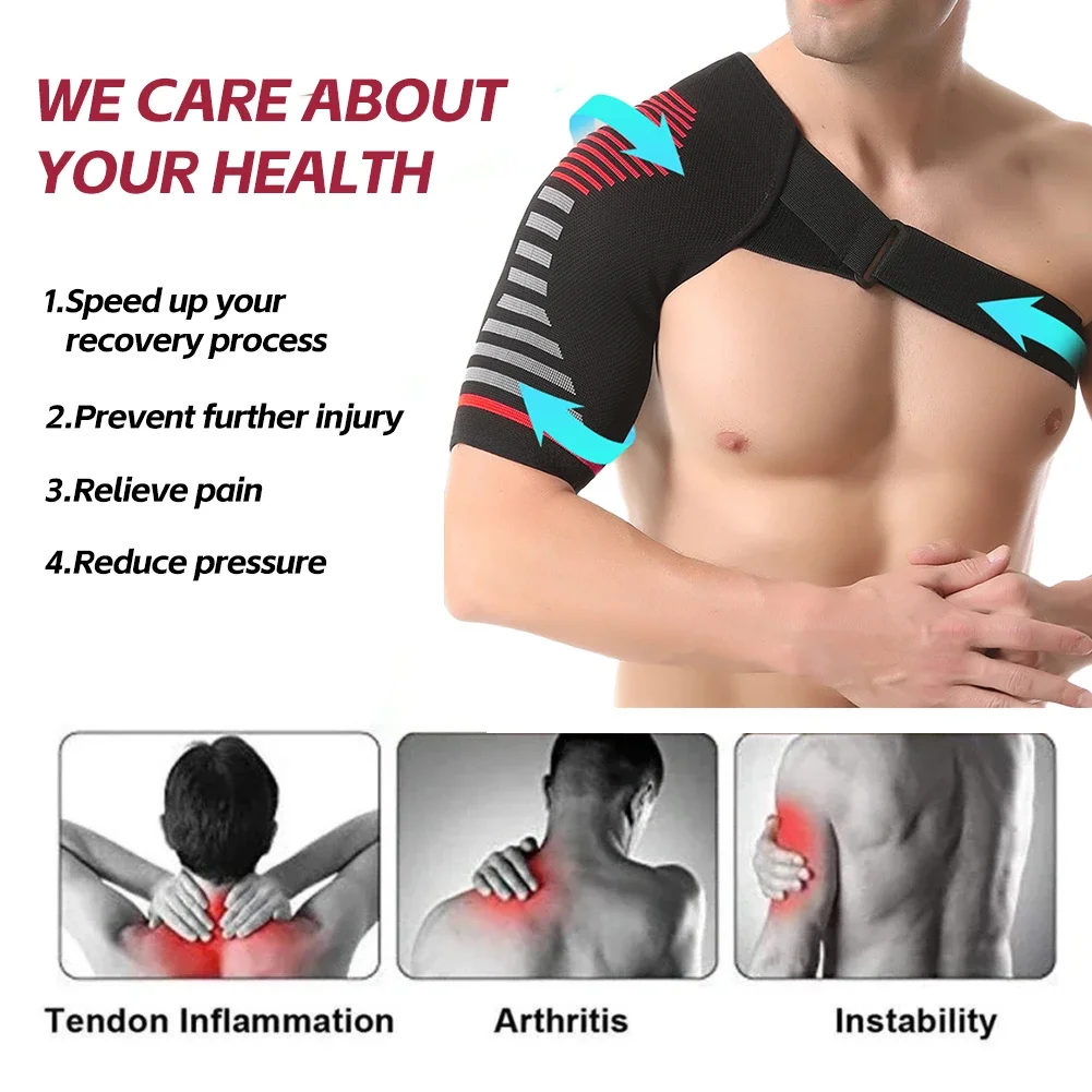 Enhanced Shoulder Support Brace - Orthopedic Sleeve Wrap