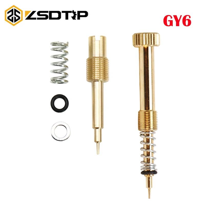 

ZSDTRP Keihin Carburetor Air Fuel Mixture Screw Kit for CVK30 CB400 PD24 GY6 Scooter