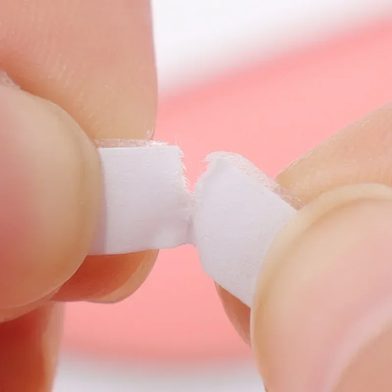 1/5 Roll Nanos Tape 8M Double Sided Tape Strong White Glue Sticker Ultra Thin Homes Glow in the Dark Offices School Supplies