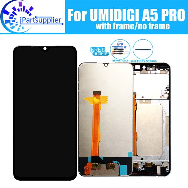 Umidigi-交換用lcdタッチスクリーンセット,6.3インチ,モデルa5 pro,100 ...