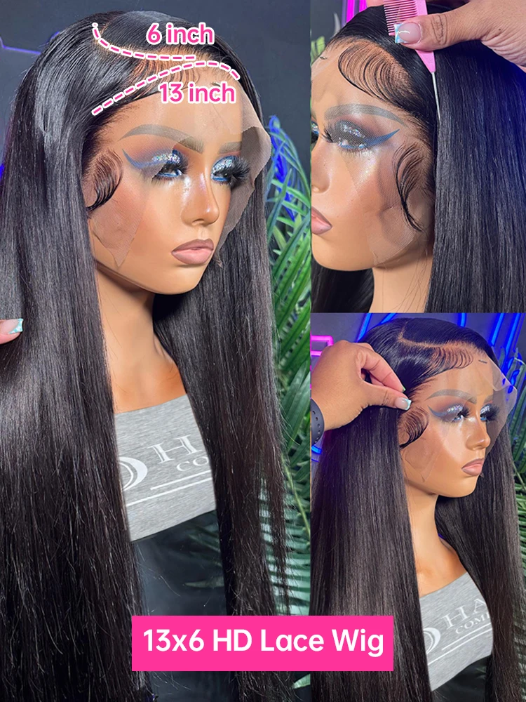 CEXXY 13x4 Bone Straight Lace Front Wig 30Inch Lace Front Human Hair Wigs For Women on Sale Brazilian 13x6 HD Lace Frontal Wig