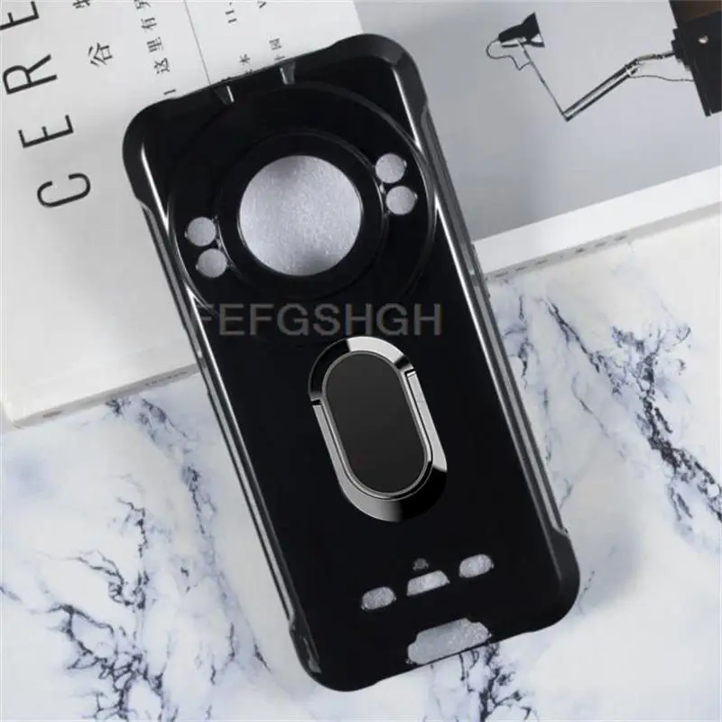 Per Ulefone Power Armor 16S 2024 5.93 "Armor 16S Back Ring Holder Staffa Custodia Per Telefono Smartphone Tpu Cover Morbida In Silicone