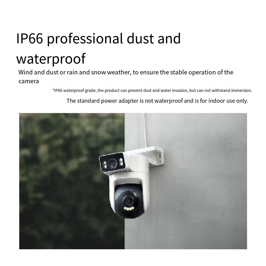 Xiaomi Mijia APP Outdoor Dual Camera CW500 IP66
