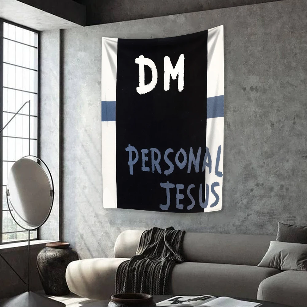 Britische Rockband Depeches Tapisserie Modi Rock And Roll Musik Home Decor Große Stoff Wandbehang Abdeckung Schlafzimmer Hintergrund – Detail 6