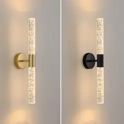 Interior Wall Light Nordic Luxury Wall Lamp Living Room Bedroom Bedside Background Lamp Home Decoration  Led  Modern  Wall Light