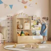 39.4 "Children's Bookshelf and Toy Storage Room, Toy Storage Cabinet, Suitable for Game Rooms, Bedrooms, Daycare Centers 3