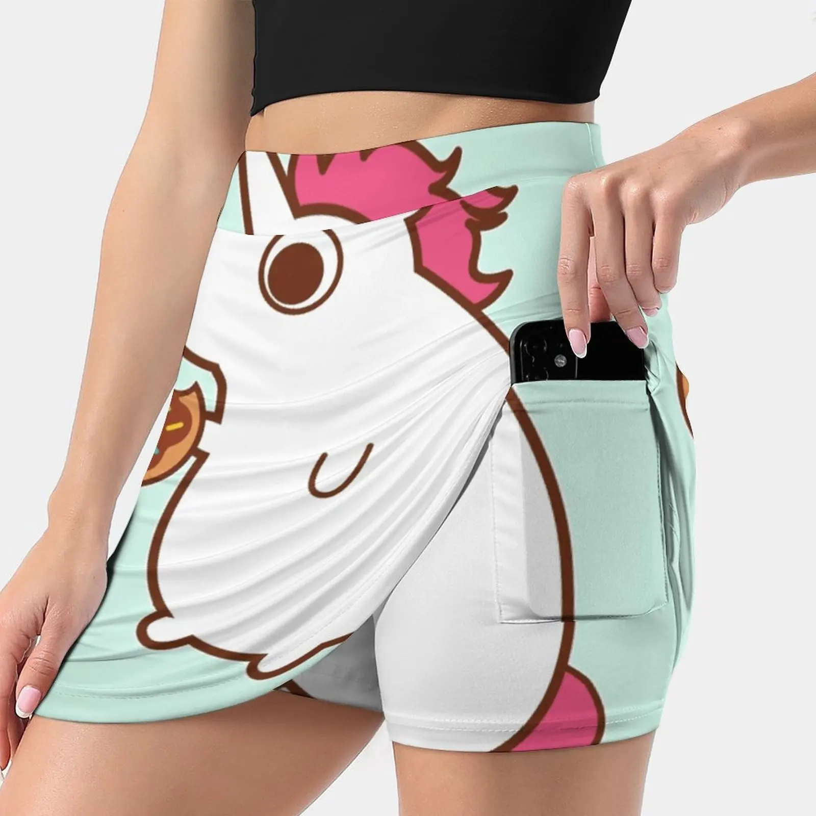 

Treats And Sweets Korean Fashion Skirt Summer Skirts For Women Light Proof Trouser Skirt Unicorn Unicorns Candy Sweets Treats