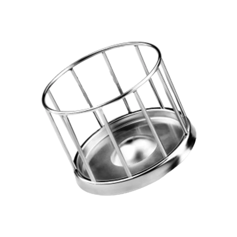 69HF Tortoises Feeder Stainless Steel Dish Water Dispenser Feeding Bowl Reptiles Drinking Plate Tray Easy to Clean