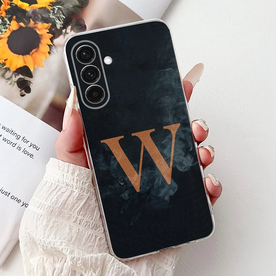 Luxury Letters Soft Slim Phone Case - Elegant Protective Cover