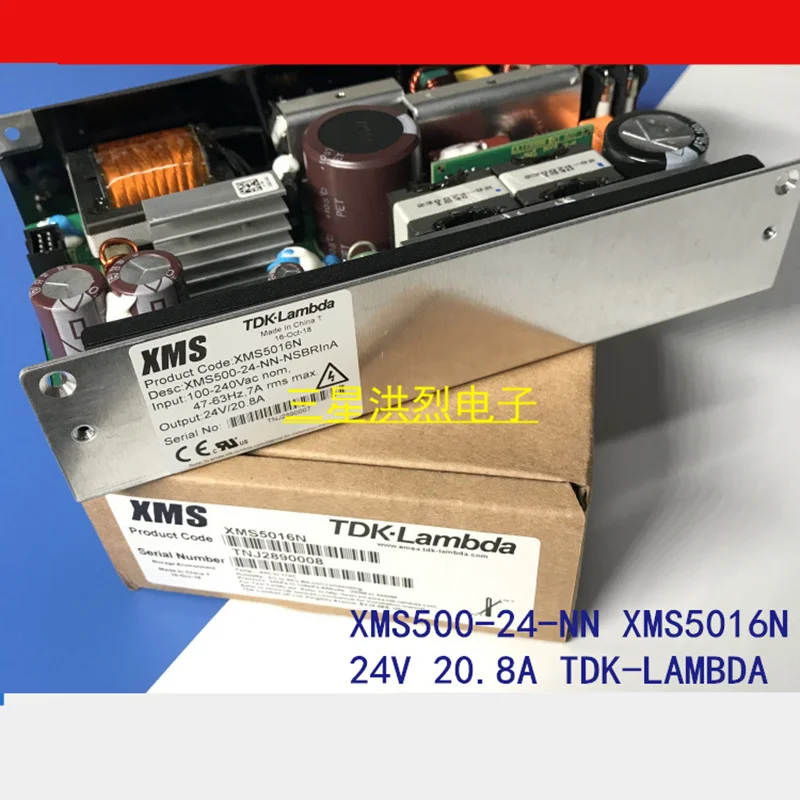 TDK-LAMBDA  전원 공급 장치, XMS500-24-NN-NSBRInA XMS500-24-NN XMS5016N, 24V, 20.8A, 500W, 신제품