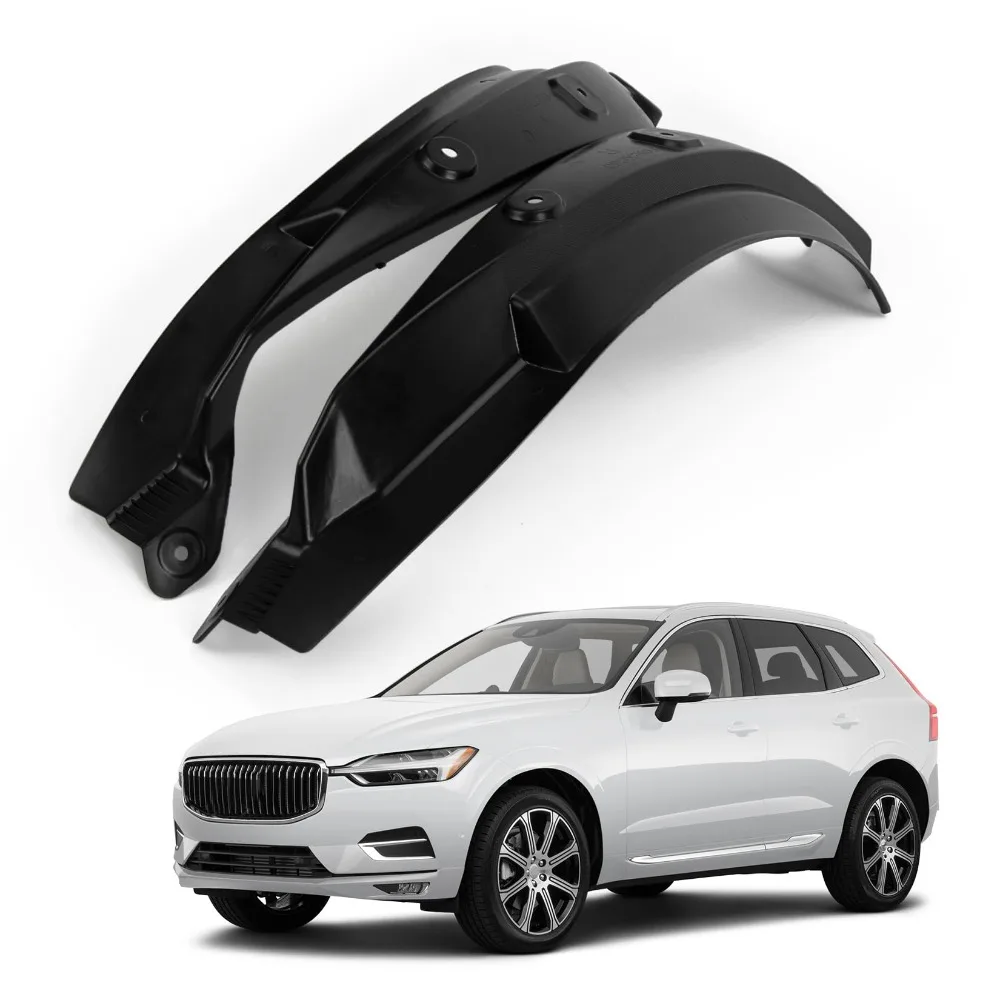 

Car Mud Flaps Set of 2PCS Mud Guard Kit Splash Guards Mudguards Mudflaps with Hardware Kits Accessory for Volvo XC60 2018-2024