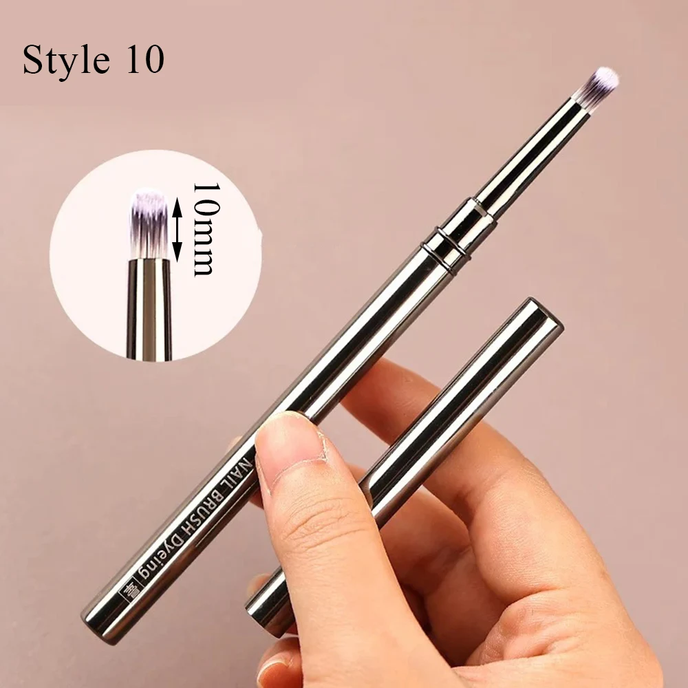 New French Nail Art Brush Uv Construction Gel Brush Nail Design Liner Brush For Drawing Professional Nail Stylist Supplies